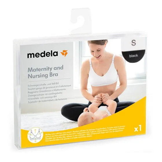 Medela Keep Cool Sleep Nursing Bra Black, Bras
