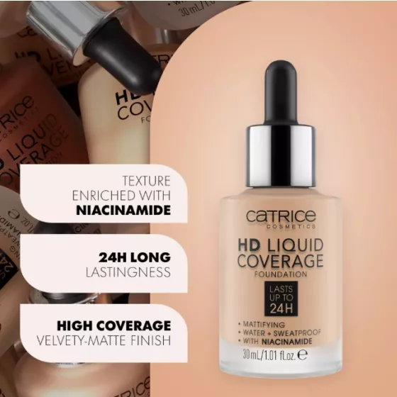 Catrice HD Liquid Coverage Foundation 036 30ml