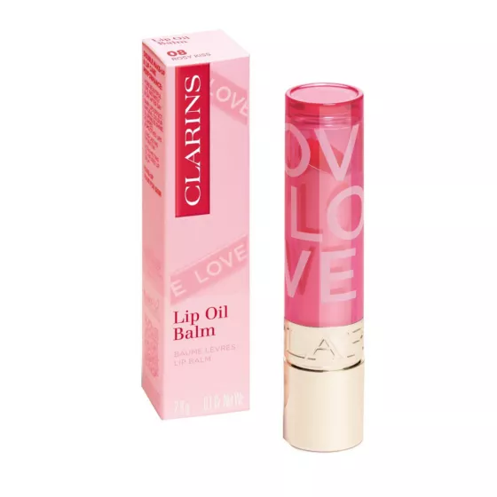 Clarins Lip Oil Balm Rosy Kiss 08 2.9g