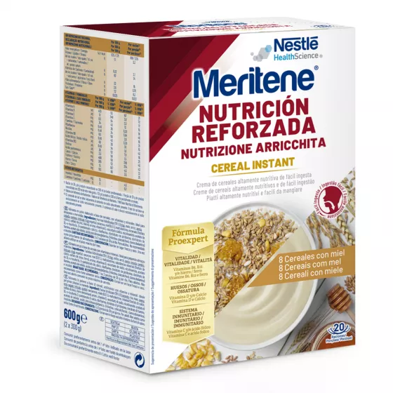 Meritene Honey Instant Cereal 300g x2 Powder Oral Suspension