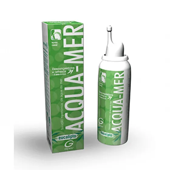 Acqua-Mer Eucalyptus Nasal Spray Hypertonic Solution 125ml