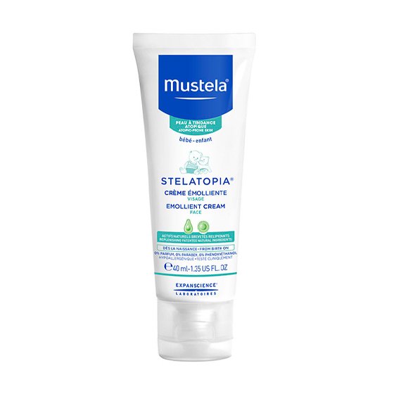 Mustela Drinks Skin Atopica Stelatopia Emolient Face Cream 40ml Cosmetic2go Com