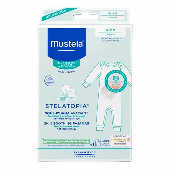 Mustela Atopic Skin Stelatopia Soothing Pyjamas 12-24