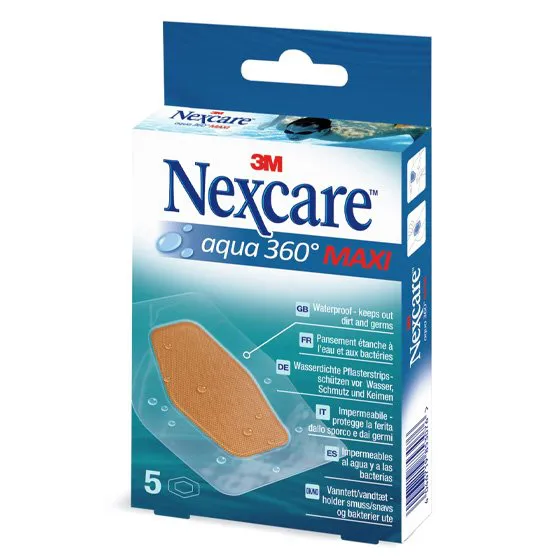 Nexcare Dressings Aqua 360 Maxi 5 Units