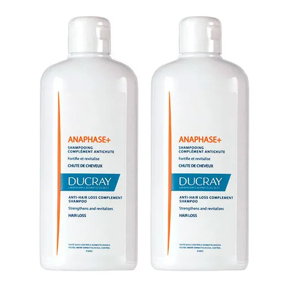 Ducray Anaphase+ Fall Shampoo 2 x400ml With 50% Discount on the 2nd Package