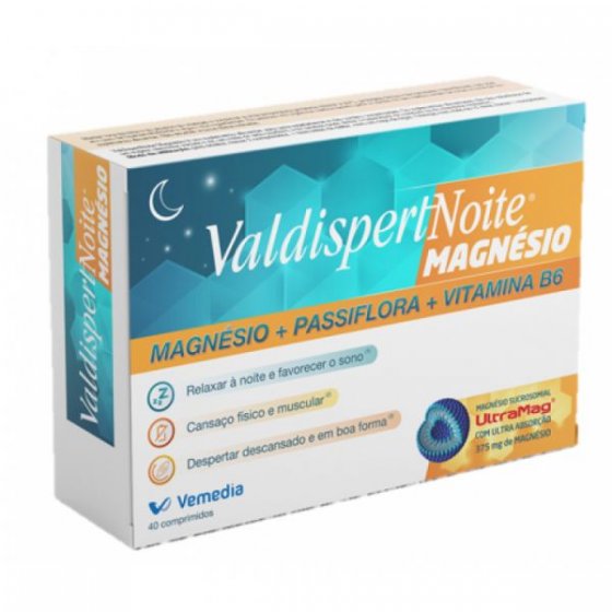 Valdispertnoite Magnesio Tablets X 40 Cosmetic2go Com