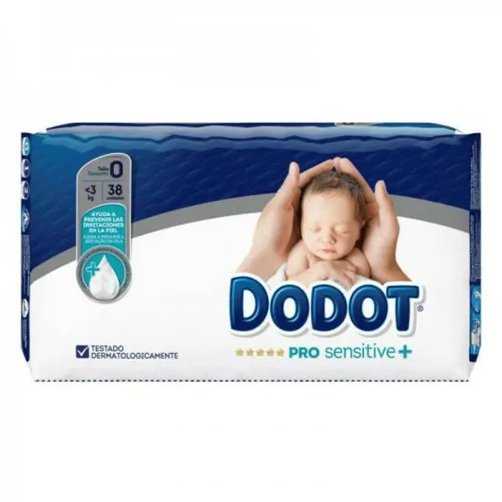 Dodot Pro Sensitive + Diaper T0 3kg x38