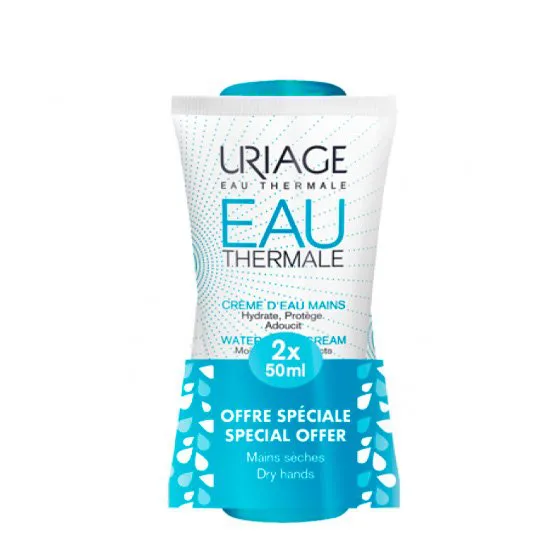 Uriage Eau Thermale Duo Hand Cream 2 x50ml