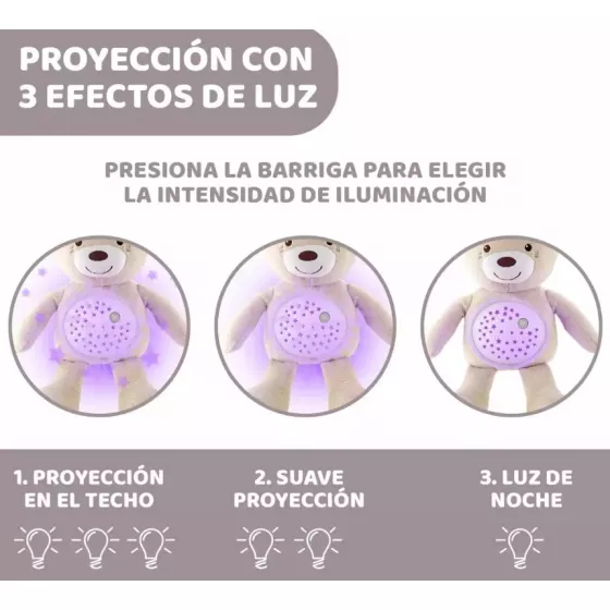 Chicco Baby Bear Projector Beige +0m