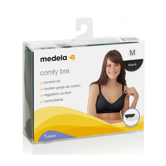 Buy Medela Comfy Bra Black Medium Size x1 · USA