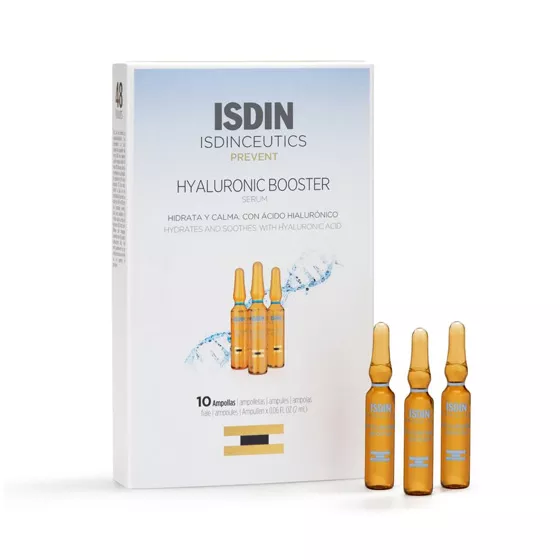 ISDIN IsdinCeutics Hyaluronic Boster Moisturizing Serum x10 Ampoules
