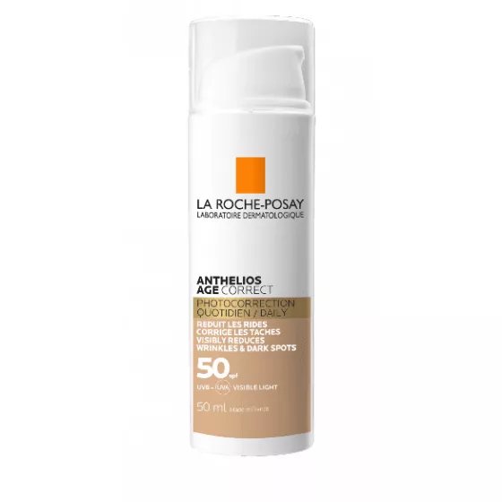 La Roche-Posay Anthelios Sunscreen Age Correct SPF50 With Anti-Wrinkle & Anti-Brown Spot Color 50ml