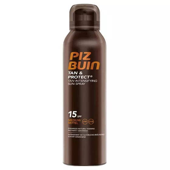 Piz Buin Tan   Protect Tan Intensifying Sun Spray SPF15 150ml