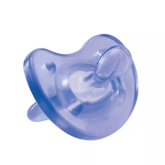 Chicco Soother Physio Soft Silicone Blue 0-6 Months
