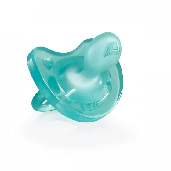 Chicco Soother Physio Soft Silicone Blue 6-12M