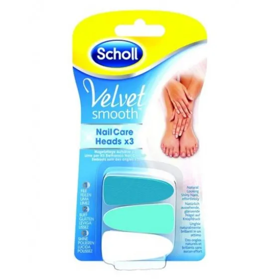 Scholl Velvet Smooth Refill Electrical File x3