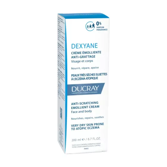 Ducray Dexyane Emollient Cream for Very Dry Skin 200ml