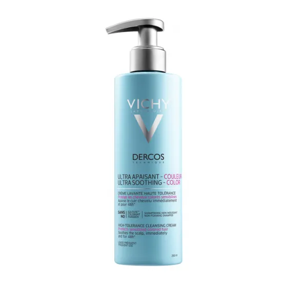 DERCOS ULTRA-SOOTHING CLEANSING CREAM 250ML