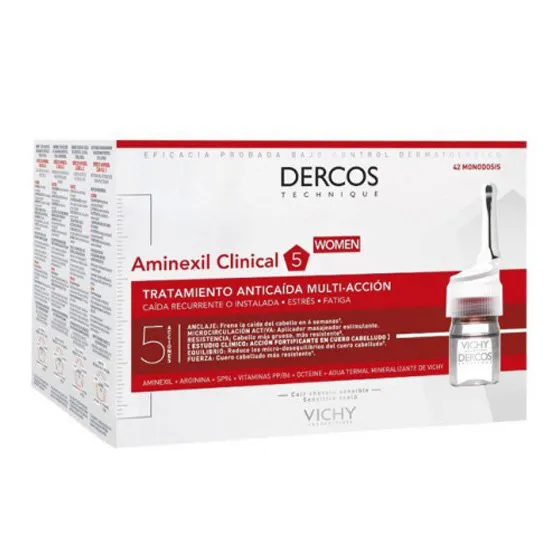 Dercos Aminexil Clinical 5 - Women 42 Ampoules