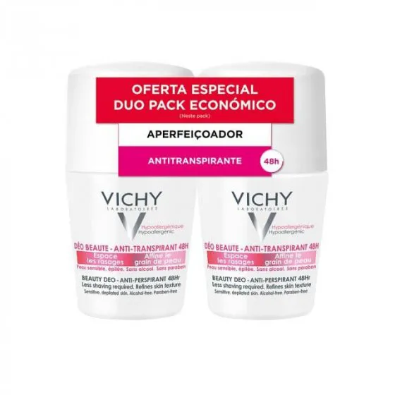 Vichy Deo Duo Roll-On Delayed Hair 48H 2 x50ml