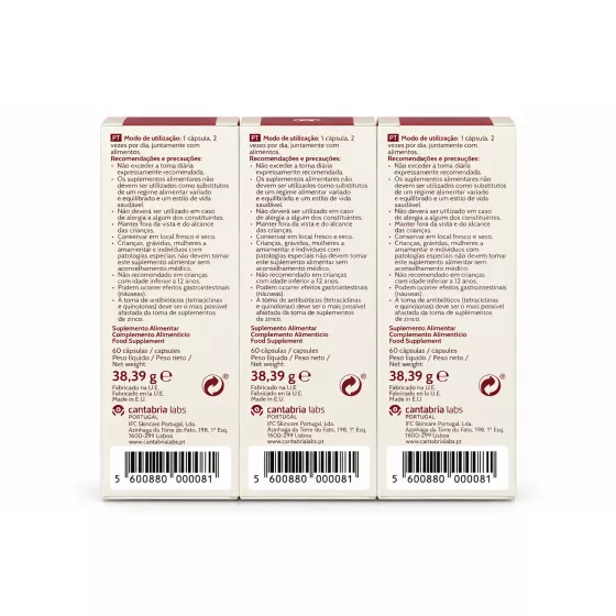 Cistitone Forte Pack 3x 60 Gélules