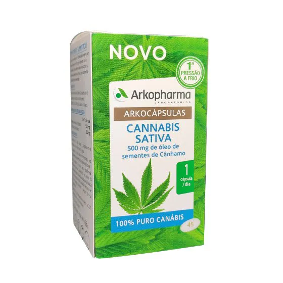 Arkocápsulas Cannabis Sativa x45