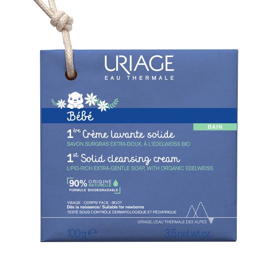 Uriage Bebe 1st Solid Lavant Cream 100g Cosmetic2go Co Uk