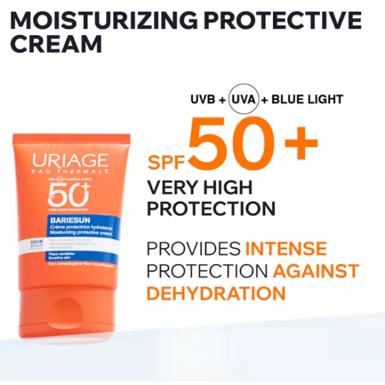 Uriage Bariésun Fragrance-Free Moisturizing Cream Spf50+ 50ml