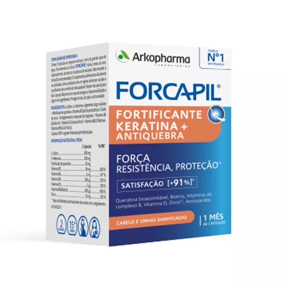 Arkopharma Forcapil+ Keratin Fortifier x60 Capsules