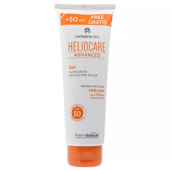 Heliocare Advanced Face Gel Sunscreen SPF50 250ml