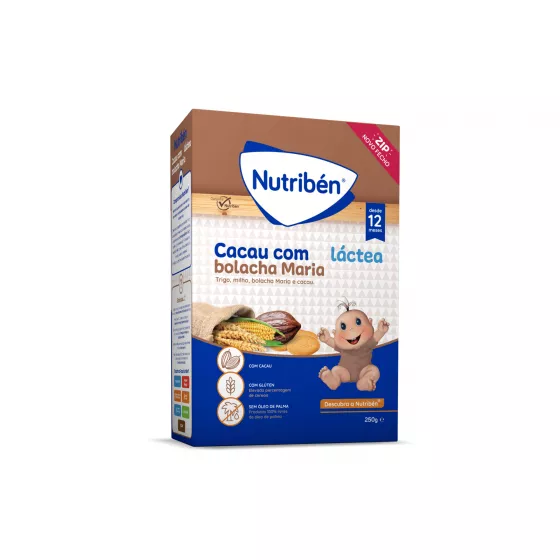 Nutribén Milk Flour Cocoa and Maria Biscuits 250g