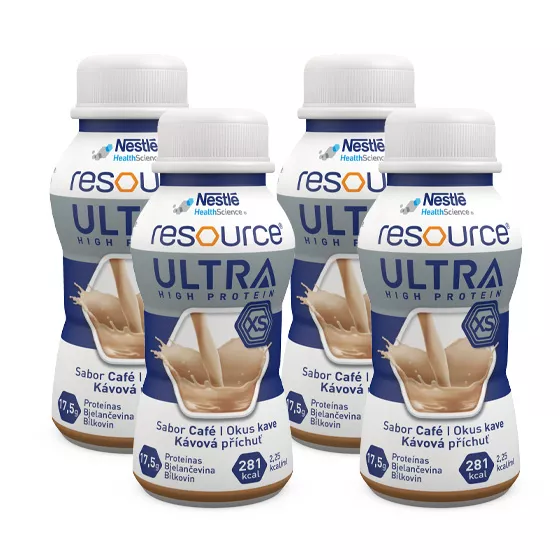 Resource Ultra Coffee Oral Solution 4x125ml
