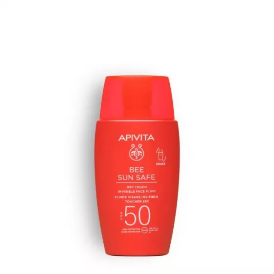 Apivita Bee Sun Safe Dry Touch Sunscreen SPF50 Fluid Touch Dry 50ml