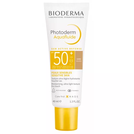 Bioderma Photoderm Aquafluide Spf50+ Gold Tone 40ml