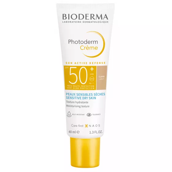 Bioderma Photoderm Cream Spf50+ Light Tone For Sensitive And Dry Skin 40ml
