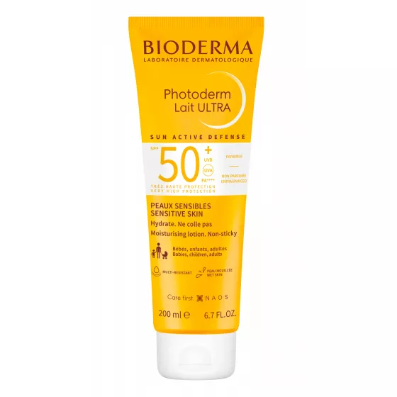 Bioderma Photoderm Lait Ultra Spf50+ For Sensitive Skin 200ml