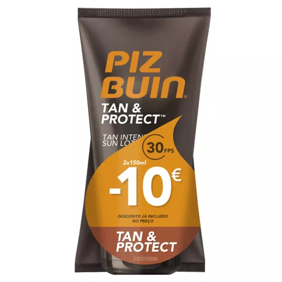 Piz Buin Tan   Protect Tan Intensifying Sun Lotion SPF30 2x150ml