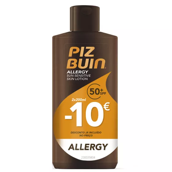 Piz Buin Allergy Sun Sensitive Skin Lotion 2x200ml