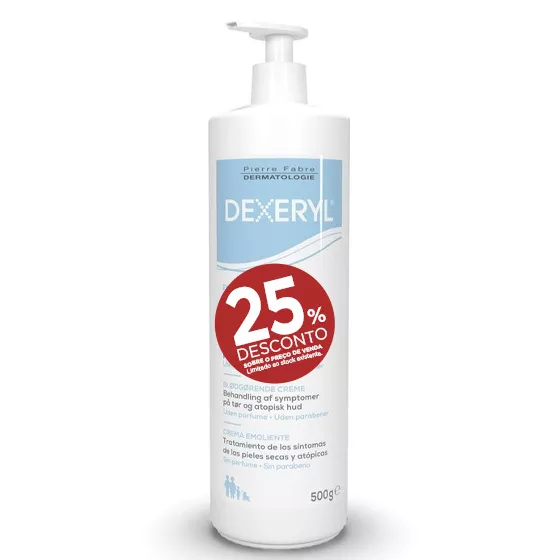 Dexeryl Emollient Cream 500g with 25% discount
