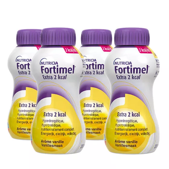 Fortimel Extra 2kcal Vanilla Oral Solution 200ml x4