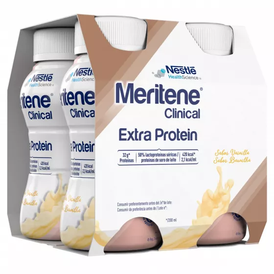 Meritene Clinical Extra Protein Vanilla 4x200ml