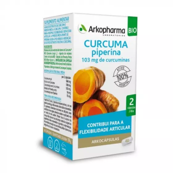 Arkocapsules Curcuma Piperine X40