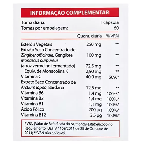 Advancis Colesterim Ultra Fermented Red Rice x60 Capsules