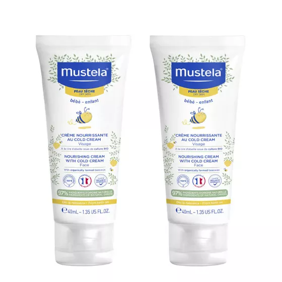 Mustela Bebé - Child Nourishing Face Cream 40ml With 80% Discount on the 2nd Unit