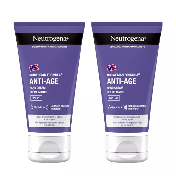 Neutrogena Double Anti-Aging Hand Cream 2x75ml €6 Discount