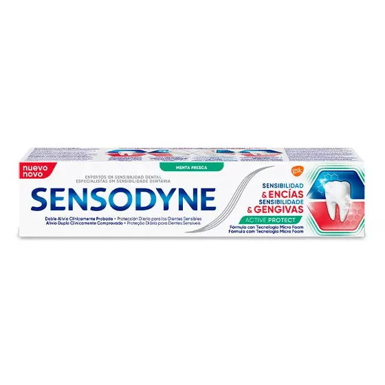 Sensodyne Sensitivity   Gums Active Protect Toothpaste 75ml