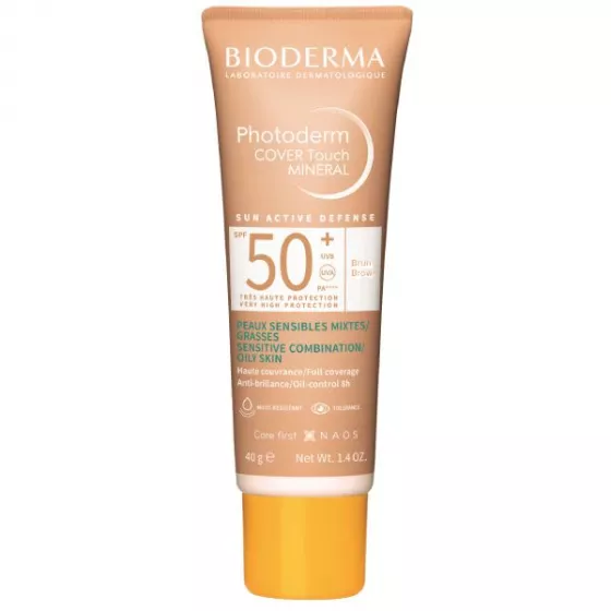 Bioderma Photoderm Cover Touch Mineral Brown Tone SPF50+ 40g