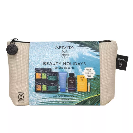 Apivita Bag Beauty Holidays Essentials To Go