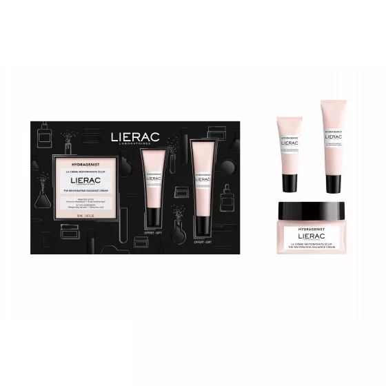 Lierac Hydragenist Cream 50ml + Serum 15ml + Eye Cream 7.5ml Coffret