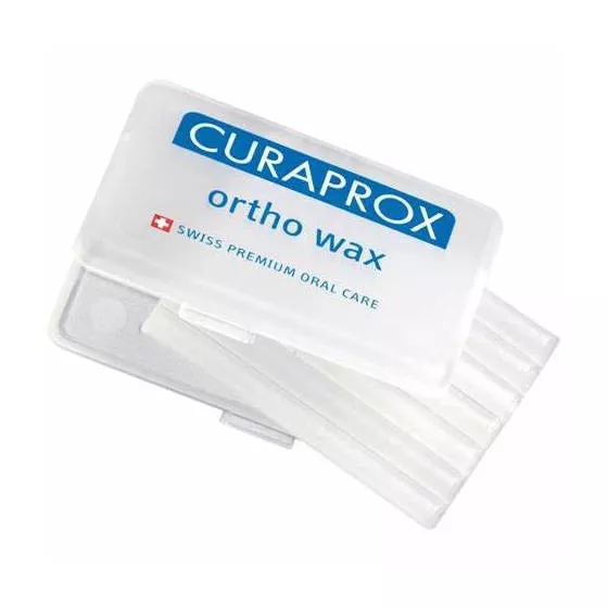 Curaprox Ortho Wax x7 Wax Strips